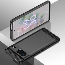 Заредете изображение във визуализатора на галерията – Carbon Case flexible cover for Google Pixel 7 black - TopMag
