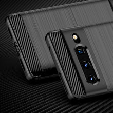 Заредете изображение във визуализатора на галерията – Carbon Case Flexible cover for Google Pixel 7 Pro black - TopMag
