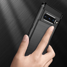 Заредете изображение във визуализатора на галерията – Carbon Case Flexible cover for Google Pixel 7 Pro black - TopMag
