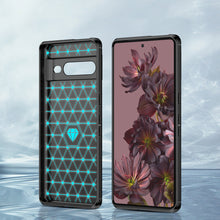 Заредете изображение във визуализатора на галерията – Carbon Case Flexible cover for Google Pixel 7 Pro black - TopMag
