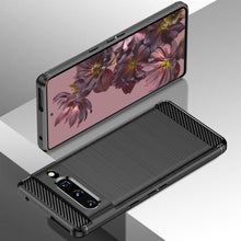 Заредете изображение във визуализатора на галерията – Carbon Case Flexible cover for Google Pixel 7 Pro black - TopMag
