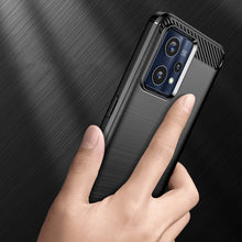 Заредете изображение във визуализатора на галерията – Carbon Case Flexible Cover Realme 9 Pro + (9 Pro Plus) black - TopMag
