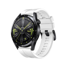 Заредете изображение във визуализатора на галерията – Strap One silicone band strap bracelet bracelet for Huawei Watch GT 3 46 mm white - TopMag
