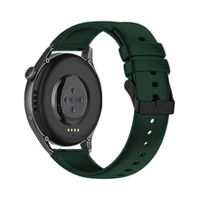 Заредете изображение във визуализатора на галерията – Strap One silicone band strap bracelet bracelet for Huawei Watch GT 3 46 mm dark green - TopMag
