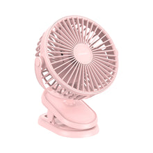 Заредете изображение във визуализатора на галерията – Joyroom CheerSummer desk fan portable pink (JR-CY363-pink) - TopMag
