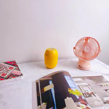 Заредете изображение във визуализатора на галерията – Joyroom CheerSummer desk fan portable pink (JR-CY363-pink) - TopMag
