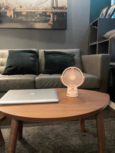 Заредете изображение във визуализатора на галерията – Joyroom CheerSummer desk fan portable pink (JR-CY363-pink) - TopMag

