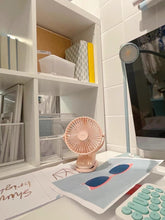 Заредете изображение във визуализатора на галерията – Joyroom CheerSummer desk fan portable pink (JR-CY363-pink) - TopMag
