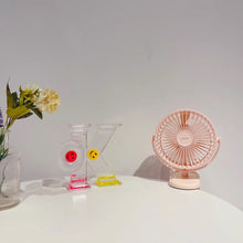 Заредете изображение във визуализатора на галерията – Joyroom CheerSummer desk fan portable pink (JR-CY363-pink) - TopMag
