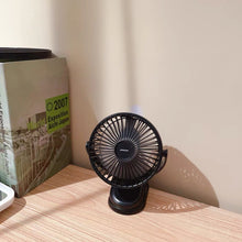 Заредете изображение във визуализатора на галерията – Joyroom CheerSummer desk fan portable black (JR-CY363-black) - TopMag
