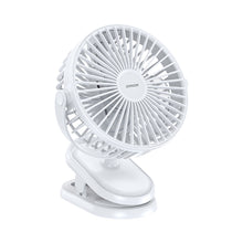 Заредете изображение във визуализатора на галерията – Joyroom CheerSummer desk fan portable white (JR-CY363-white) - TopMag
