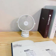 Заредете изображение във визуализатора на галерията – Joyroom CheerSummer desk fan portable white (JR-CY363-white) - TopMag
