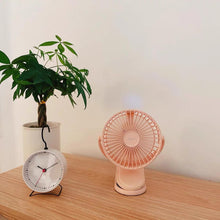Заредете изображение във визуализатора на галерията – Joyroom CheerSummer portable desk fan remote control pink (JR-CY363-RC pink) - TopMag
