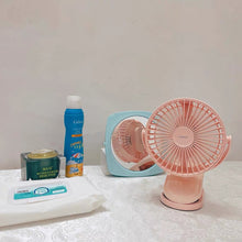 Заредете изображение във визуализатора на галерията – Joyroom CheerSummer portable desk fan remote control pink (JR-CY363-RC pink) - TopMag

