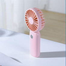Заредете изображение във визуализатора на галерията – Joyroom Muxia portable desk fan pink (JR-CY360-pink) - TopMag
