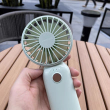 Заредете изображение във визуализатора на галерията – Joyroom Muxia portable desk fan green (JR-CY360-green) - TopMag
