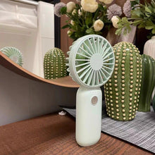 Заредете изображение във визуализатора на галерията – Joyroom Muxia portable desk fan green (JR-CY360-green) - TopMag
