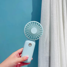 Заредете изображение във визуализатора на галерията – Joyroom Muxia portable desk fan blue (JR-CY360-blue) - TopMag
