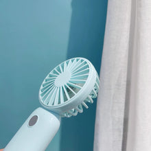 Заредете изображение във визуализатора на галерията – Joyroom Muxia portable desk fan blue (JR-CY360-blue) - TopMag
