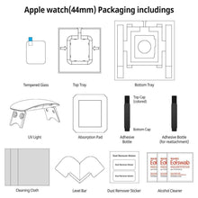 Заредете изображение във визуализатора на галерията – TEMPERED GLASS WHITESTONE DOME GLASS Apple Watch / SE (44MM) CLEAR - TopMag
