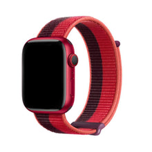 Заредете изображение във визуализатора на галерията – Dux Ducis Strap Watch Band Ultra / 8/7/6/5/4/3/2 / SE (49/45/44 / 42mm) Wristband Bracelet Bracelet Red (Sport Version) - TopMag
