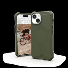 Заредете изображение във визуализатора на галерията – UAG Essential Armor Magsafe - protective case for iPhone 15 (olive)
