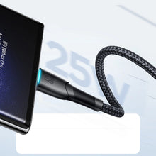 Заредете изображение във визуализатора на галерията – Joyroom Starry Series SA32-CC3 USB-C / USB-C cable 60W 1m - black
