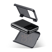 Заредете изображение във визуализатора на галерията – Dux Ducis Fino case is nylon covered Samsung Galaxy Z Flip 3 black - TopMag
