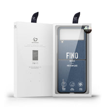 Заредете изображение във визуализатора на галерията – Dux Ducis Fino pouch cover made of nylon material for Samsung Galaxy Z Flip 3 blue - TopMag
