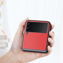 Заредете изображение във визуализатора на галерията – Dux Ducis Fino pouch cover made of nylon material for Samsung Galaxy Z Flip 3 red - TopMag
