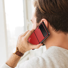 Заредете изображение във визуализатора на галерията – Dux Ducis Fino pouch cover made of nylon material for Samsung Galaxy Z Flip 3 red - TopMag
