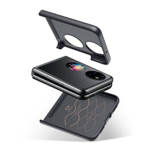Заредете изображение във визуализатора на галерията – Dux Ducis Fino case is made of nylon material Huawei P50 Pocket black - TopMag
