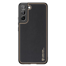 Заредете изображение във визуализатора на галерията – Dux Ducis Yolo elegant cover made of ecological leather for Samsung Galaxy S22 black - TopMag

