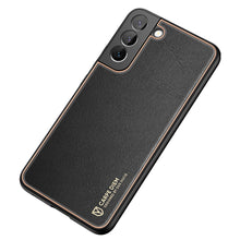 Заредете изображение във визуализатора на галерията – Dux Ducis Yolo elegant cover made of ecological leather for Samsung Galaxy S22 black - TopMag
