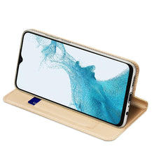 Заредете изображение във визуализатора на галерията – Dux Ducis Skin Pro Holster Cover for Samsung Galaxy A23 gold - TopMag
