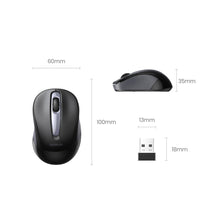 Заредете изображение във визуализатора на галерията – Ugreen handy wireless USB mouse black (mu003) - TopMag
