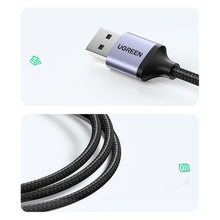 Заредете изображение във визуализатора на галерията – Ugreen multifunctional adapter HUB USB 3.0 - 3 x USB / Ethernet RJ-45 / USB Type C PD gray (CM475) - TopMag
