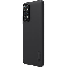 Заредете изображение във визуализатора на галерията – Nillkin Super Frosted Shield toughened case cover + stand for Xiaomi Redmi Note 11S / Note 11 black - TopMag
