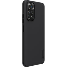 Заредете изображение във визуализатора на галерията – Nillkin Super Frosted Shield toughened case cover + stand for Xiaomi Redmi Note 11S / Note 11 black - TopMag
