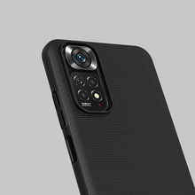 Заредете изображение във визуализатора на галерията – Nillkin Super Frosted Shield toughened case cover + stand for Xiaomi Redmi Note 11S / Note 11 black - TopMag
