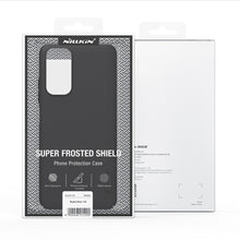 Заредете изображение във визуализатора на галерията – Nillkin Super Frosted Shield toughened cover + stand for Xiaomi Redmi Note 11S / Note 11 blue - TopMag
