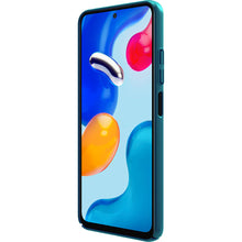 Заредете изображение във визуализатора на галерията – Nillkin Super Frosted Shield toughened cover + stand for Xiaomi Redmi Note 11S / Note 11 blue - TopMag
