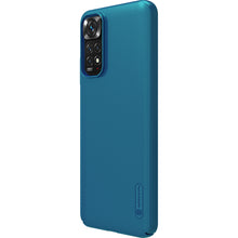 Заредете изображение във визуализатора на галерията – Nillkin Super Frosted Shield toughened cover + stand for Xiaomi Redmi Note 11S / Note 11 blue - TopMag
