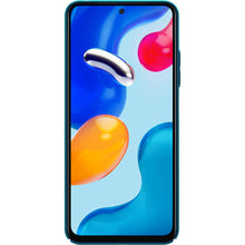 Заредете изображение във визуализатора на галерията – Nillkin Super Frosted Shield toughened cover + stand for Xiaomi Redmi Note 11S / Note 11 blue - TopMag
