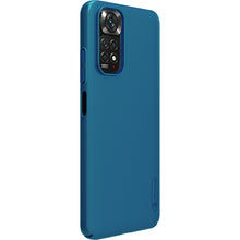 Заредете изображение във визуализатора на галерията – Nillkin Super Frosted Shield toughened cover + stand for Xiaomi Redmi Note 11S / Note 11 blue - TopMag
