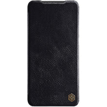 Заредете изображение във визуализатора на галерията – Nillkin Qin leather holster case for Xiaomi Redmi Note 11S / Note 11 black - TopMag
