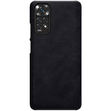 Заредете изображение във визуализатора на галерията – Nillkin Qin leather holster case for Xiaomi Redmi Note 11S / Note 11 black - TopMag
