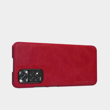 Заредете изображение във визуализатора на галерията – Nillkin Qin leather holster case for Xiaomi Redmi Note 11S / Note 11 brown - TopMag
