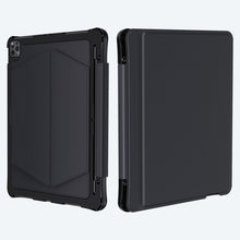 Заредете изображение във визуализатора на галерията – Choetech Keyboard Case Cover for iPad Pro 12.9' 2020 / 2021 Wireless Bluetooth Keyboard Black (BH-015) - TopMag
