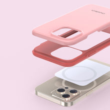 Заредете изображение във визуализатора на галерията – Choetech MFM Anti-drop case Made For MagSafe for iPhone 13 Pro Max pink (PC0114-MFM-PK) - TopMag
